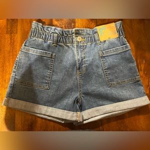 There Abouts girls Jean shorts, size 12 reg, NWT